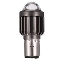H6 BA20D Moto Projecteur LED les Ampoules de Phare les Deux Couleurs Blanc Jaune Scooter VéLo Tout TéRran les VéLos éLectriques la Lampe Frontale
