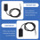 Módulo Sensor Digital de Temperatura y Humedad, Sensor de Temperatura y Humedad con Cable y Estuche. 6