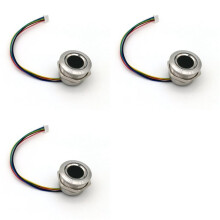 3X R503 Round RGB Ring Indicator LED Control DC3.3V MX1.0-6Pin Capacitive Fingerprint Module Sensor Scanner, 19Mm