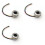 3X R503 Round RGB Ring Indicator LED Control DC3.3V MX1.0-6Pin Capacitive Fingerprint Module Sensor Scanner, 19Mm 2