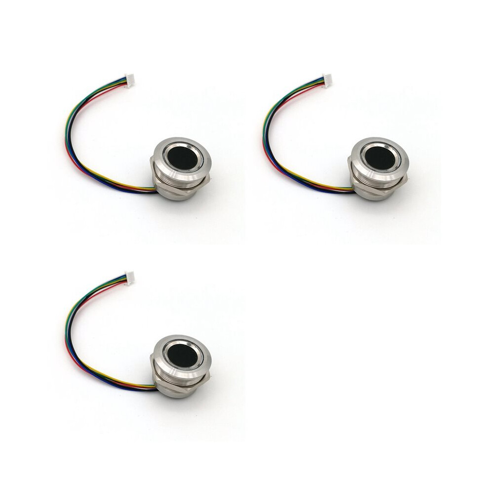 3X R503 Round RGB Ring Indicator LED Control DC3.3V MX1.0-6Pin Capacitive Fingerprint Module Sensor Scanner, 19Mm-image-OPC-PVYKHKD-NEW
