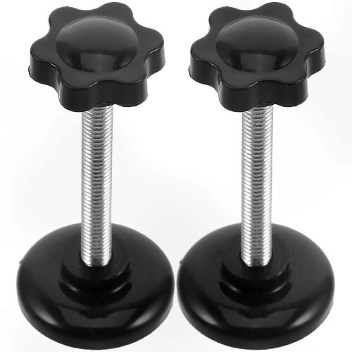 Adjustable Walker Knobs Compatible with Most Brands, 2-Pack Replacement Parts, Hand Tightening, Durable 1