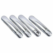 24Pcs Chrome Door Handle Cover Trim for  Versa Tiida Latio 2007-12 LIVINA 2009-13 Car Styling