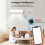 4X Zigbee Temperature and Humidity Sensor  Temperature Humidity Detector with for EWelink App Control 8