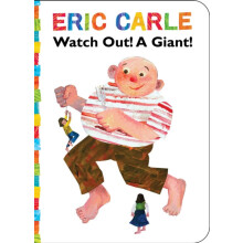 Watch Out A Giant by Eric Carle Paperback Book