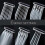 Square Handheld Shower Head with One-Hand Control, 6 Spray Modes, Chrome Finish 5