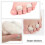Anti-Wear Toe Separators, Wool Toe Splitters for Protecting, 4Pcs, White 5