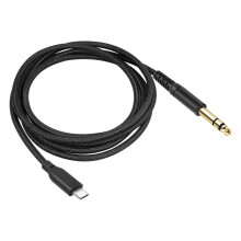 Câble Stéréo USB Type C Vers 1/4 Pouce 6,35 mm TRS Mâle Aux Audio Stéréo pour Amplificateur, Table de Mixage, Cinéma Maison, Haut-Parleur