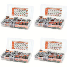 752pcs Deutsch DT Series Connector Assortment, Size 16 Stamped Contacts, Waterproof Automotive Electrical Connectors