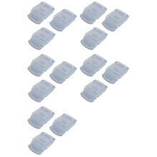 15PCS Dust Cover Sheath Shield Case for 14.4V 18V BL1830 BL1840 BL1850 Li-Ion Battery Contact Protection Cap