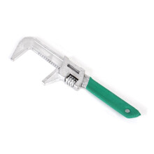 Clé à Molette Polyvalente de Type F en Acier Multifonctionnelle pour Évier de Salle de Bain, Clé à Fourche 230 mm