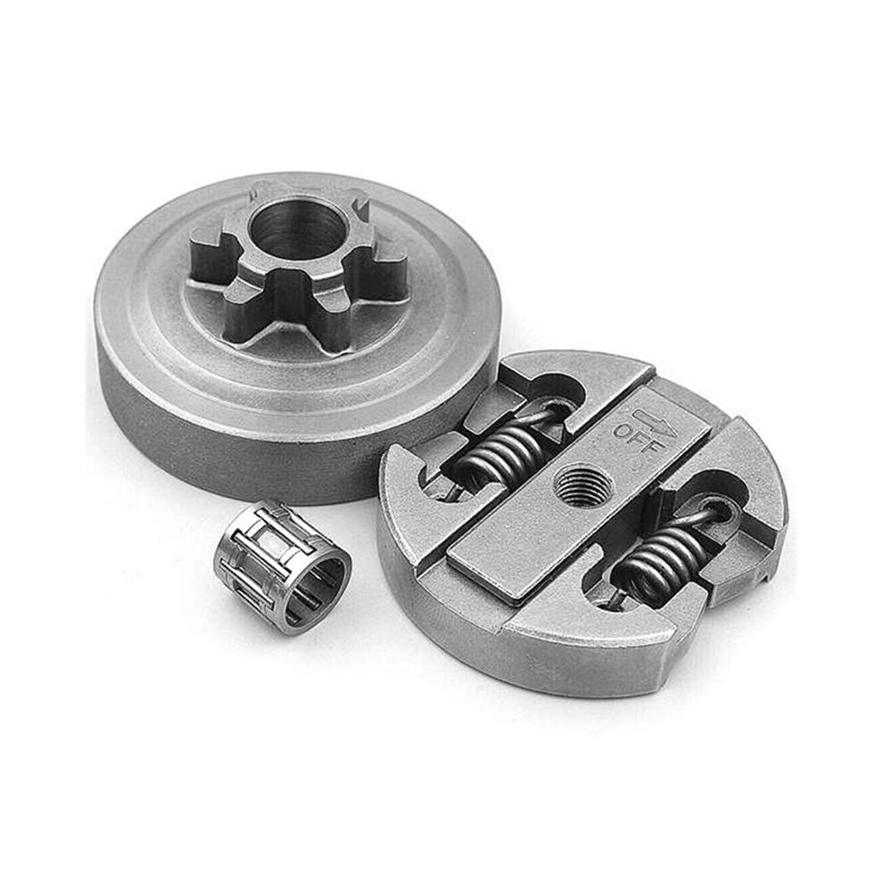 2Set Clutch & Clutch Drum & Needle Bearing Fit For Chinese Chainsaw 2500 25Cc 6032194957222