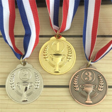 12 Pièces Médailles de Récompense Or Argent Bronze Médailles Du Gagnant 1er 2ème 3ème Prix pour les Concours