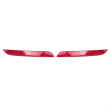 1 Paire de Plaques de Garniture de Réflecteur de Pare-Chocs Arrière pour Série 5 F10 F18 2010-2013 63147203237 63147203238 Bande Lumineuse