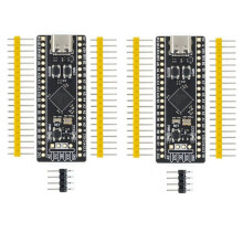 2Pcs STM32F411 Development Board, STM32F411CEU6 STM32F4 Learning Board, Support for Programming