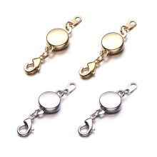 Magnetische SchmuckverschlüSse für Halsketten-ArmbäNder, Schraubsystem-Karabinerverschluss, Armband-Verbindungsschnalle, 4 StüCk
