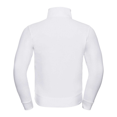 Russell (S, White) Russell Mens Authentic Sweat Jacket 1