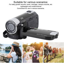 Handheld Camcorder, 1080P 16MP DV Video Camera with 16x Digital Zoom with 2.7 Inch TFT Rotating Screen and USB Cable