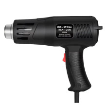 2000W Hot Air Gun High Power Temperature Regulating Industrial Electric Heat Gun Automobile Film Baking Gun Tool EU Plug
