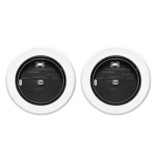 2Pcs Tuya Zigbee 3.0  Light Sensor 0-10000Lux Detector Battery Powered Voice Control for Alexa  Assistant