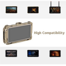 Monitorkäfig für Atomos für , für Ultra, für V, für V und Shinobi Connect Monitor mit -Kompatibler Kabelklemme