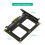 Dual-U.2-SSD-Auf-PCIe-4.0-X8-Adapter, Unterstützt 2 X U.2-SSD oder Soft-, Ohne PCI-E-Splitter-Funktion 8