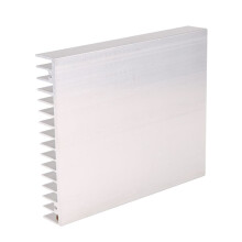 SODIAL (R) Silber Ton Aluminium Waerme Diffuse Kuehlkoerper Kuehl Fin 120 x 100 x 18 mm