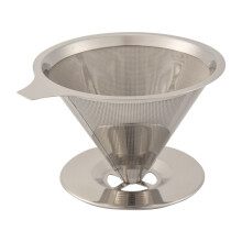 Verser sur le Filtre à Café Goutte à Goutte RéUtilisable CôNe Filtre à Café Portable Verser sur la CafetièRe Bureau à Domicile Camping
