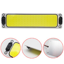 2 PièCes Blanc Cob 108 LED 12V 24V Toit Plafond IntéRieur Filaire Lampe Panneau DôMe Lampe Auto Voiture IntéRieur Lecture Plaque LumièRe