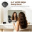 Acessório Difusor para Secador de Cabelo - Design Universal  e Colapsável Que Se Ajusta de 1,5 A 3,2 Polegadas, para Cabelos Grossos, Longos, 8