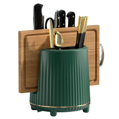 Rotating Knife Rack, Cutlery Rack, Spoon, Chopsticks, Fork Storage Rack Storage Box, Multifunctional Kitchen Storage C