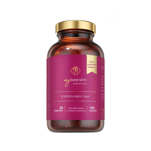 Mybestpharm Mybestslim 3.0 Nowa Formuła 180 kapsułek