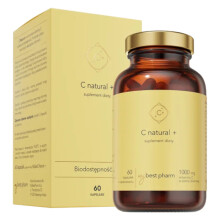 Mybestpharm MybestC Natural+ 60 kapsułek