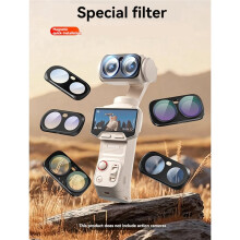 Filtre Magnétique ND8 pour Appareil Photo à Double Objectif pour pour - Réduction de la Lumière Intense - Filtre pour Objectif Longue