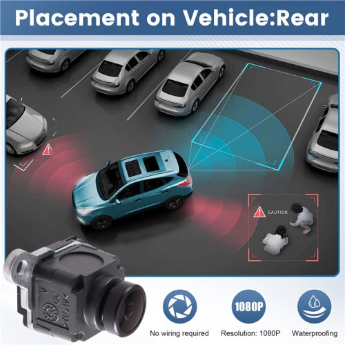 Rear View Camera Parking Backup Camera 68367610AB for  Durango 2016-2020 1