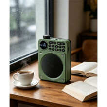 Digitale FM Radio HD Display 76-108mhz Radio'S Draadloze 5.3 Speaker Draagbare Stemversterker met USB Slot