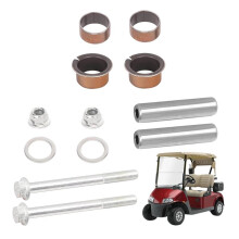 Cart Spindle Kingpin Bushings Kit for EZGO RXV 2008- & 2FIVE 10-2013 Electric 614034 601707 632925 632926 620380