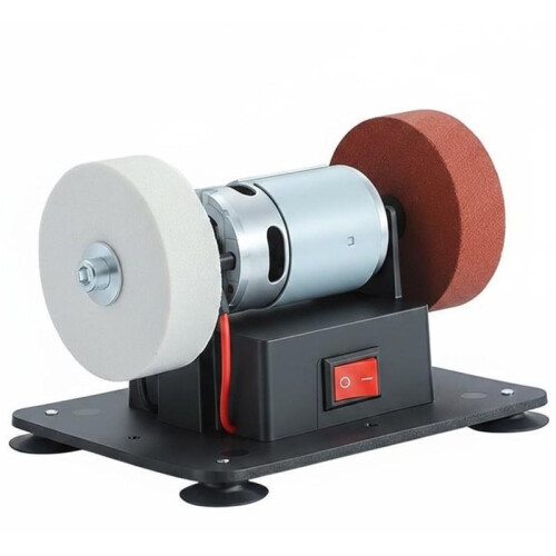 Multi-Function Electric Polishing Grinder Compact Size  Bench Grinder for Home Repair, Workshop US Plug 1