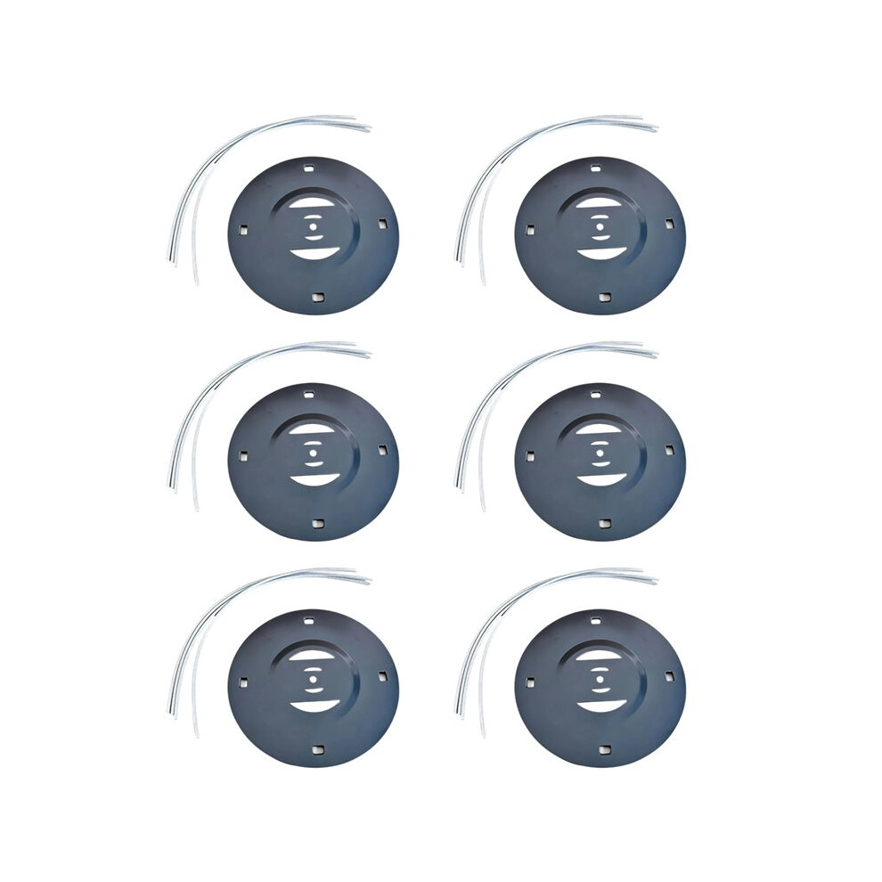 6Pack 8 String Steel Wire Trimmer For Cordless String Trimmer,Universal Rotary Grass Cutter For Lawn Mower 6033698804098
