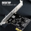 Expansion Card, Computer Host Accessories, 2-Port Controller, Cooling Adapter, Ideal for Workstation Systems,Desktop Use 4