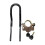 Motorcycle Safety Anti-Theft Front Fork Lock with 2 Keys Front Shock Absorption Fixed Motorcycle Lock 1
