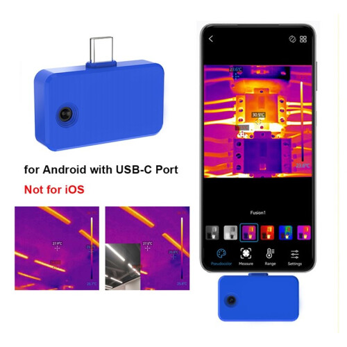 Thermal Imaging Camera for Android Phone USB Type-C Infrared Resolution 96x96 Thermal Imager //K Thermal Camera 1