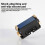 Magnetic Quick Release Adapter Mount for  Action 5Pro/4/3 Accessories Rotating Two-Prong 1/4" Adapter Base 4