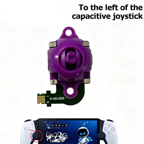 For PS5 Portal Electromagnetic Hall 3D Analog Joystick Module for  Portal Hall Effect Joystick 2
