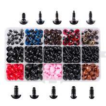 752PCS Safety Eyes and Noses for Amigurumi Stuffed Crochet Eyes with Washers Doll Eyes for Amigurumi Teddy Bear
