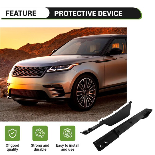 Car Front Bumper Lip Diffuser Splitter Spoiler Protector LR115671 LR115672 for   Velar SVA L560 1