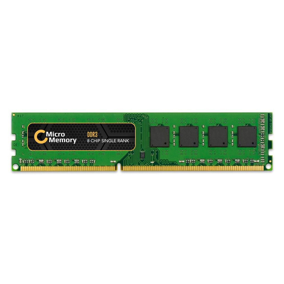 Coreparts 2Gb Memory Module Non-Ecc Ddr3 Pc3 10600 240Pins Dimm 5711045760198