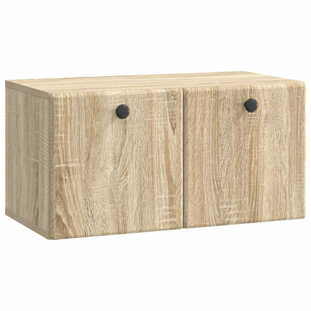 Vidaxl Wall-Mounted Tv Cabinet 59.5 X 31 X 30 Cm Sonoma Oak