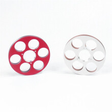 Carrete de Cinta Vacío de 6 Orificios, Carrete de Recogida Vacío, Cinta de Audio, Concentrador de Cinta Vacío para Grabadoras de la Serie Nagra SN