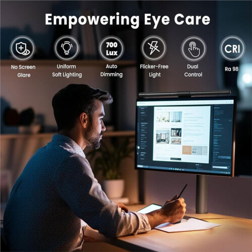 LED Computer Monitor Light Bar Eye Care Dimmable Table Lamp for Work Game Learning Reading Atmosphere Lighting 1